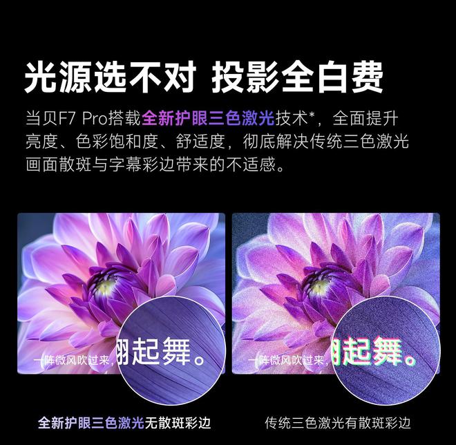 Pro3600流明高亮度白天观影毫无压力pg电子入口618客厅投影仪选择当贝F7(图8)